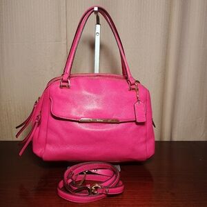 Coach Georgie Satchel w/ Crossbody Strap